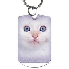 Cute Cat Twin-sided Dog Tag by SweetCat