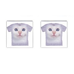 Cute Cat Square Cuff Links by SweetCat