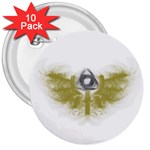 3dsb 3  Button (10 pack) Front