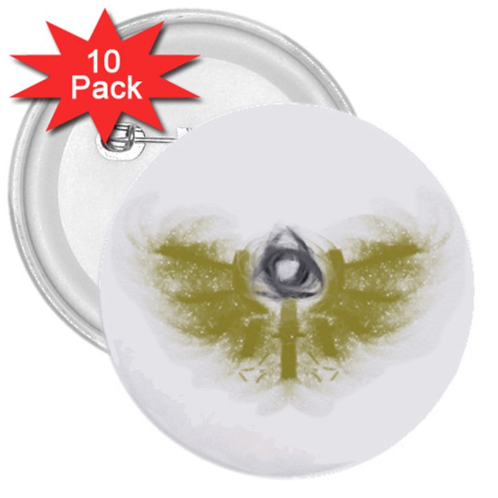 3dsb 3  Button (10 pack)