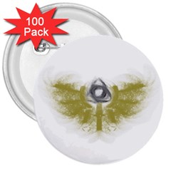 3dsb 3  Button (100 Pack) by RobEnt