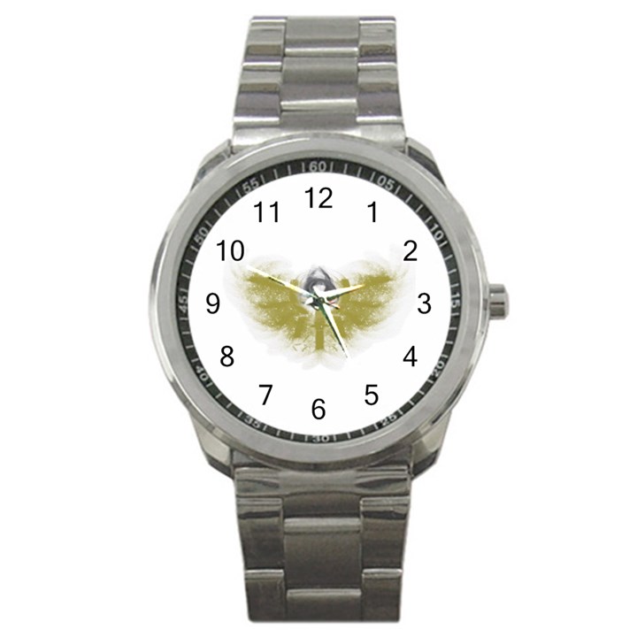 3dsb Stainless Steel Sports Watch (Round)