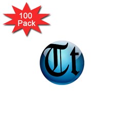 Small Logo Of Trickytricks 1  Mini Button Magnet (100 Pack) by mytrickytricks