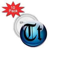 Small Logo Of Trickytricks 1 75  Button (10 Pack)