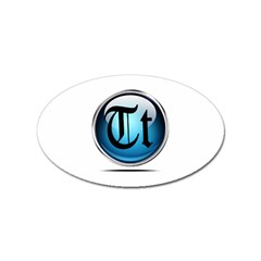 Small Logo Of Trickytricks Sticker 10 Pack (oval)