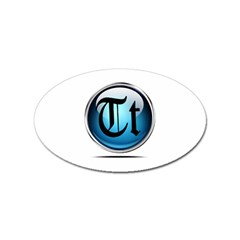 Small Logo Of Trickytricks Sticker 100 Pack (oval)