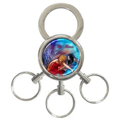 As The River Rises 3-ring Key Chain by AuthorPScott