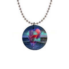 As The Rain Falls Button Necklace by AuthorPScott