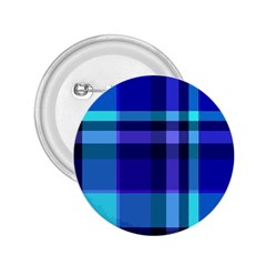 Blue Plaid 2 25  Button by crabtreegifts