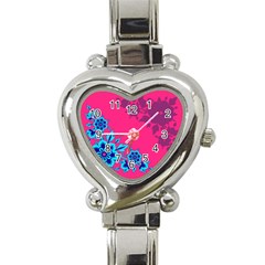 4 Heart Italian Charm Watch 