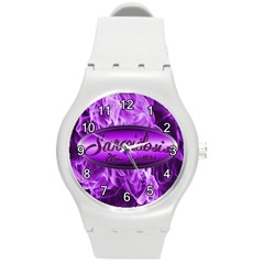 Flaming Hope Sport Watch (medium) by PJsKickinDesigns