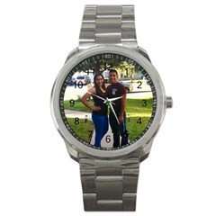 2 Years Stainless Steel Sports Watch (round) by setterup