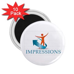 Impressions 2 25  Button Magnet (10 Pack) by kesavakrishna416