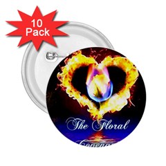 Thefloralcovenant 2 25  Button (10 Pack) by AuthorPScott