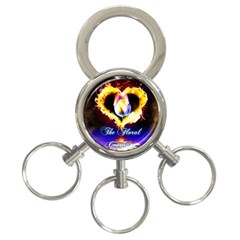 Thefloralcovenant 3-ring Key Chain by AuthorPScott