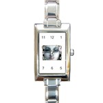 Kisna Rectangular Italian Charm Watch Front