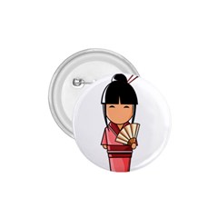 Japanese Geisha 1 75  Button