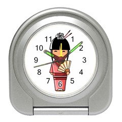 Japanese Geisha Desk Alarm Clock