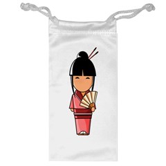 Japanese Geisha Jewelry Bag by KujiKujistore