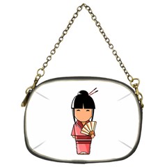 Japanese Geisha Chain Purse (one Side)