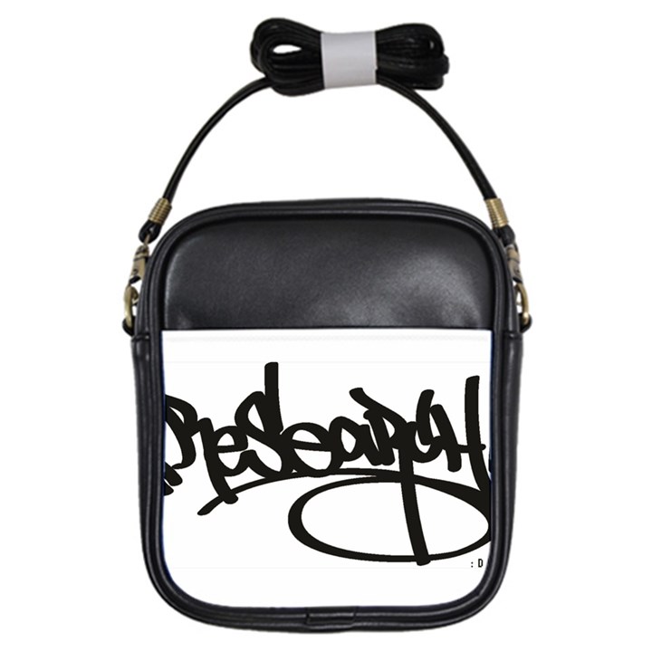 RDLX Handstyle - Black Print Girl s Sling Bag