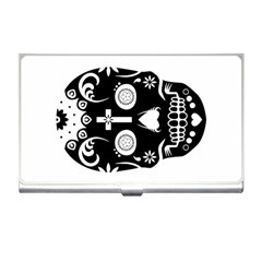 Sugar Skull Business Card Holder by asyrum