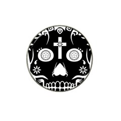 Sugar Skull Golf Ball Marker 10 Pack (for Hat Clip)