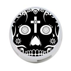 Sugar Skull 4-port Usb Hub (one Side)