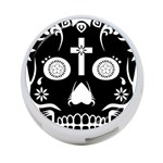 Sugar Skull 4-Port USB Hub (Two Sides) Front