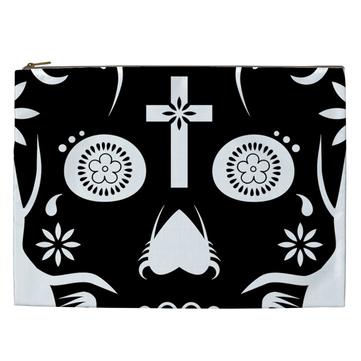 Sugar Skull Cosmetic Bag (XXL)