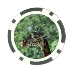 Cute Giraffe Poker Chip by AnimalLover