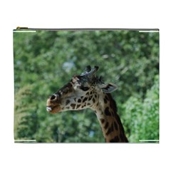 Cute Giraffe Cosmetic Bag (xl) by AnimalLover