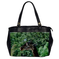 Cute Giraffe Oversize Office Handbag (one Side) by AnimalLover