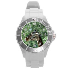 Cute Giraffe Plastic Sport Watch (large)