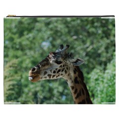 Cute Giraffe Cosmetic Bag (xxxl) by AnimalLover