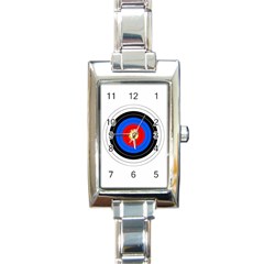 Target Rectangular Italian Charm Watch