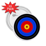 Target 2.25  Button (10 pack) Front