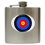 Target Hip Flask Front