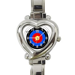 Target Heart Italian Charm Watch 