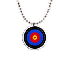 Target Button Necklace by hlehnerer