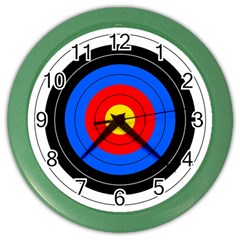 Target Wall Clock (color) by hlehnerer