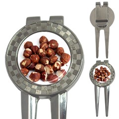 Hazelnuts Golf Pitchfork & Ball Marker by hlehnerer