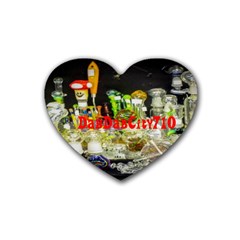 Dabdabcity710 Drink Coasters (heart) by dabdabcity710