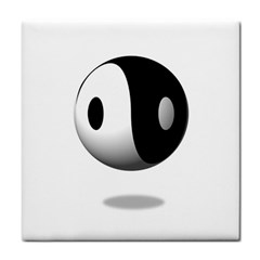 Yin Yang Ceramic Tile by hlehnerer