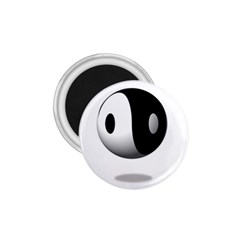 Yin Yang 1 75  Button Magnet by hlehnerer