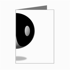 Yin Yang Mini Greeting Card by hlehnerer