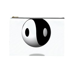 Yin Yang Cosmetic Bag (large) by hlehnerer