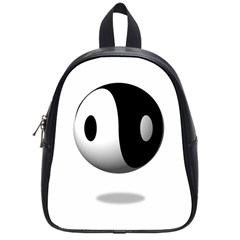 Yin Yang School Bag (small) by hlehnerer