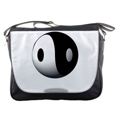 Yin Yang Messenger Bag by hlehnerer