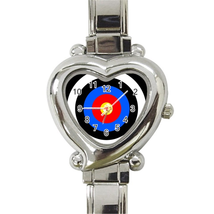 Target Heart Italian Charm Watch 